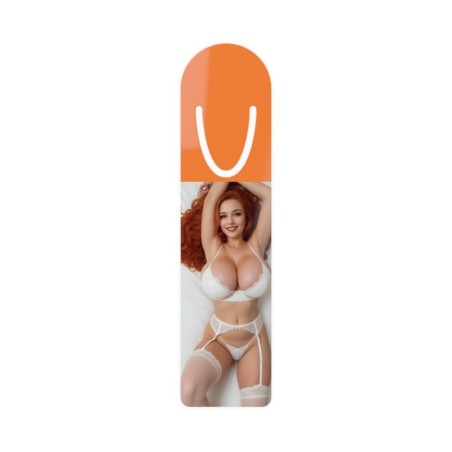 Vai - Aluminum Bookmark - White Lingerie