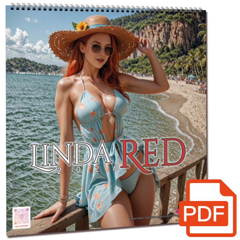 Digital Calendar 2026 - Linda Red (updated)