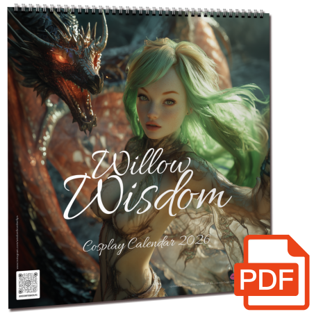 Digital Calendar 2026 - Willow Wisdom cosplay (updated)