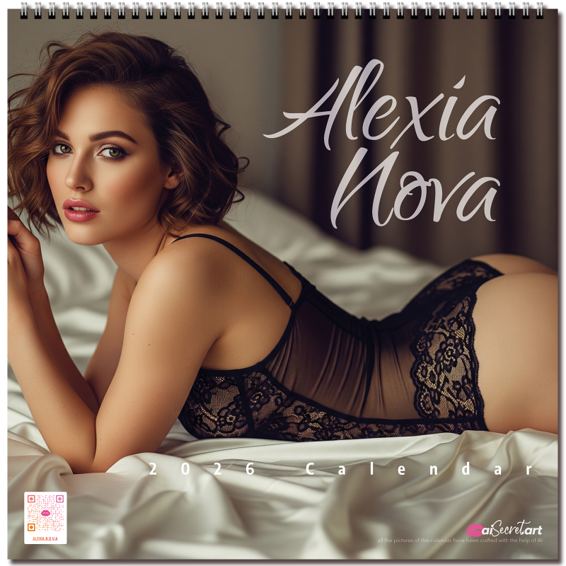 Calendar 2026 - Alexia Nova sexy