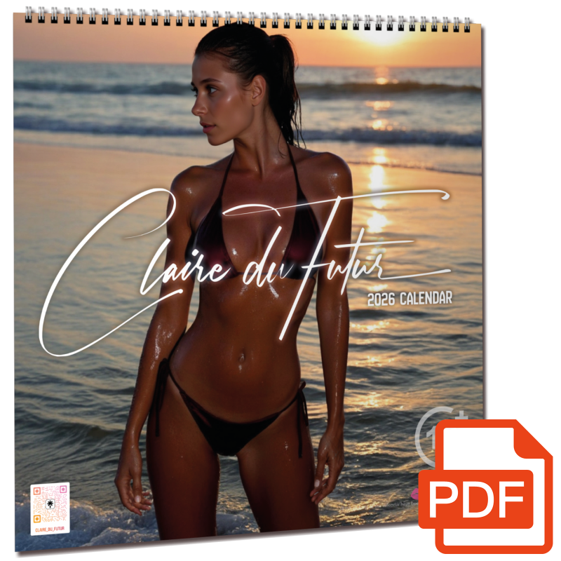 Digital Calendar 2026 - Claire du futur