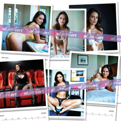 Calendar 2026 - Lingerie - Daria Lopez