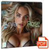 Digital calendar 2026 - Arya Rose