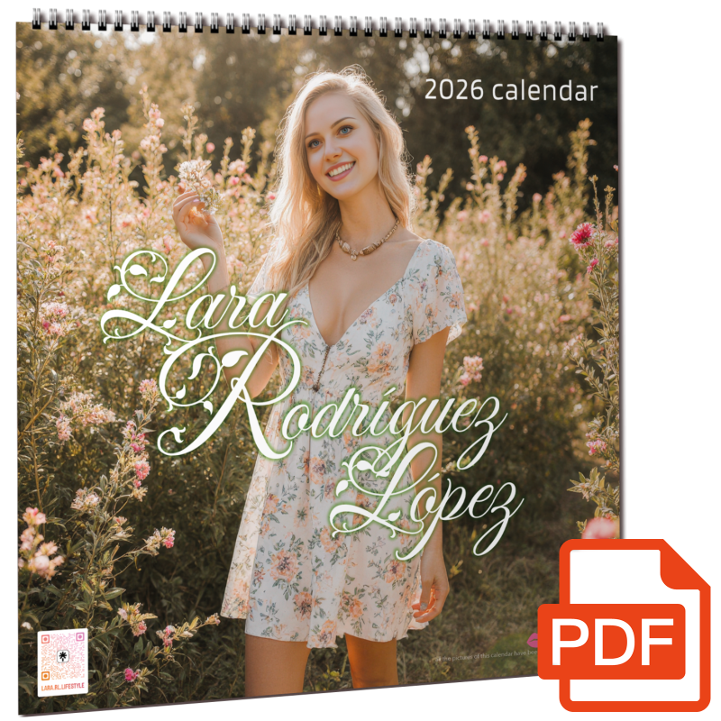 Digital calendar 2026 - Lara Rodriguez Lopez