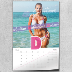 2026 Poster calendar - Abby Moncliff