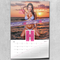 2026 Poster calendar - Abby Moncliff