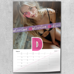 2026 Poster calendar - Arya Rose