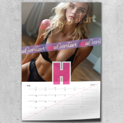2026 Poster calendar - Arya Rose
