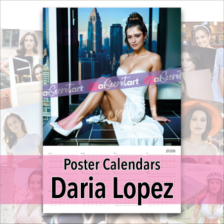 2026 Poster calendar - Daria Lopez