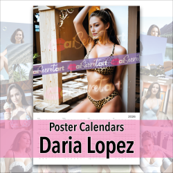 2026 Poster calendar - Daria Lopez - Bikini