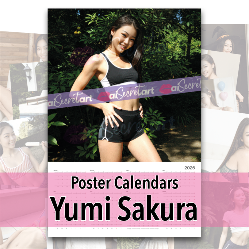 2026 Poster calendar - Yumi Sakura - Cutie