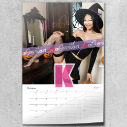 2026 Poster calendar - Yumi Sakura - Naughty