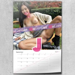 2026 Poster calendar - Yumi Sakura - Naughty