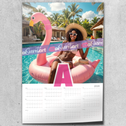 2026 Poster calendar - Stephany Julliane