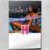 2026 Poster calendar - Stephany Julliane - Nude