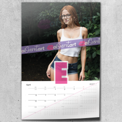 2026 Poster calendar - Emily Asheford