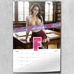 2026 Poster calendar - Evelyn Eras