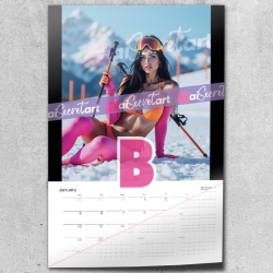 2026 Poster calendar - Kasia Novak