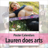 2026 Poster calendar - Lauren does arts