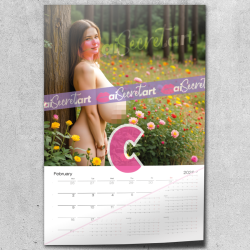 2026 Poster calendar - Lauren does arts