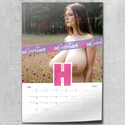 2026 Poster calendar - Lauren does arts