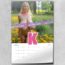 2026 Poster calendar - Lauren does arts