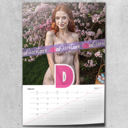 2026 Poster calendar - Julie Garnier