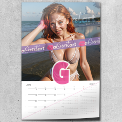 2026 Poster calendar - Julie Garnier