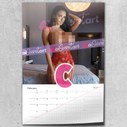 2026 Poster calendar - Astoria Winter - Naughty