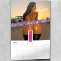 2026 Poster calendar - Astoria Winter - Naughty