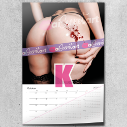 2026 Poster calendar - Yumi Arix - Booty special