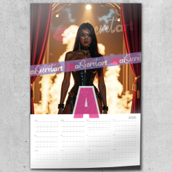 2026 Poster calendar - Isabella Romano