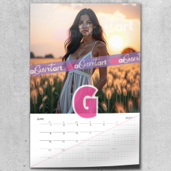 2026 Poster calendar - Isabella Romano