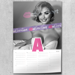 2026 Poster calendar - Marilynesque - Wendy Wilkes