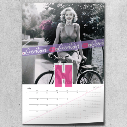 2026 Poster calendar - Marilynesque - Wendy Wilkes