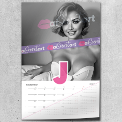 2026 Poster calendar - Marilynesque - Wendy Wilkes