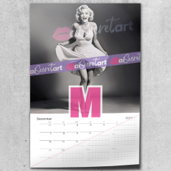 2026 Poster calendar - Marilynesque - Wendy Wilkes