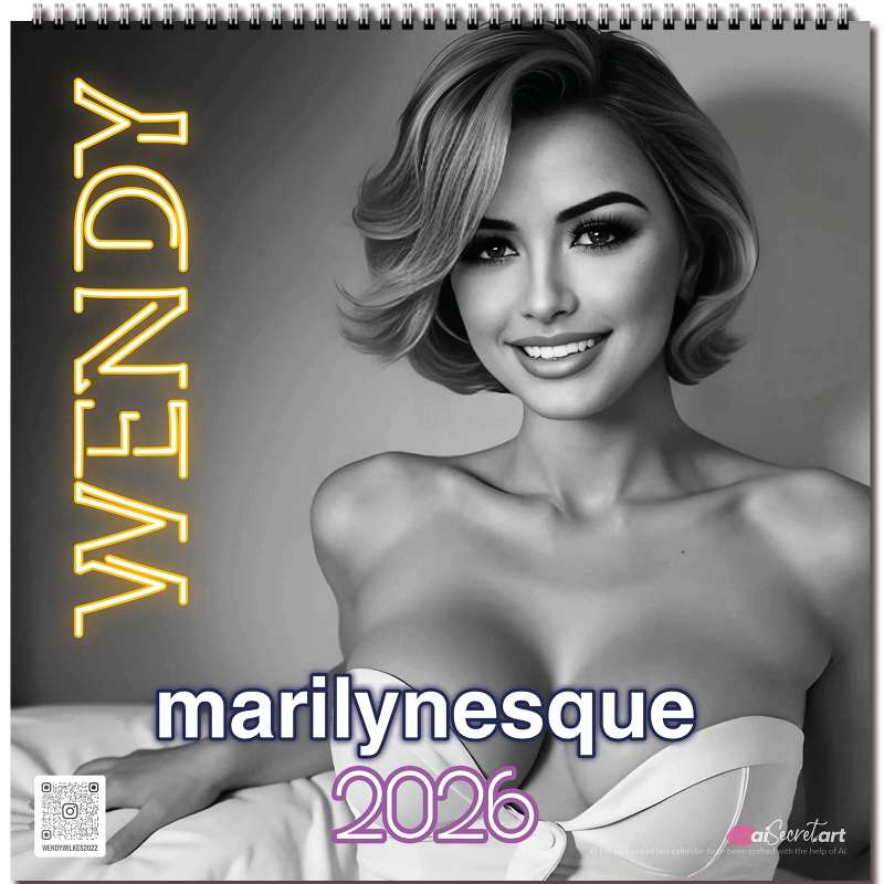 Calendar 2026 - Marilynesque - Wendy Wilkes