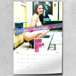 2026 Poster calendar - Daria Lopez - Nudes