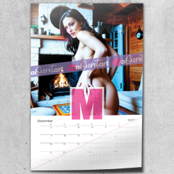 2026 Poster calendar - Daria Lopez - Nudes