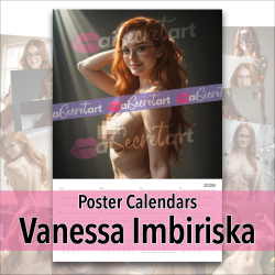 2026 Poster calendar - Vanessa Imbiriska - Nude