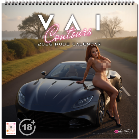 Calendar 2026 - Vai Contours - nude