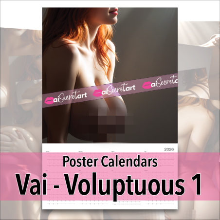 2026 Poster calendar - Vai - Voluptuous vol.1