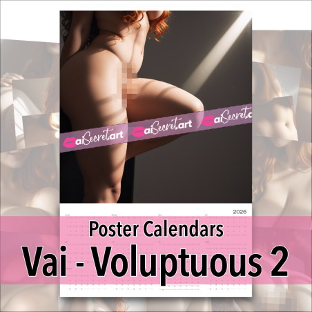 2026 Poster calendar - Vai - Voluptuous vol.2