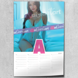 2026 Poster calendar - Luna Luxxo