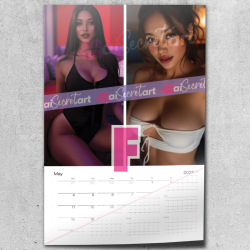 2026 Poster calendar - Luna Luxxo