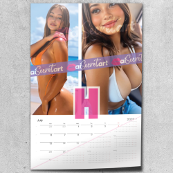 2026 Poster calendar - Luna Luxxo