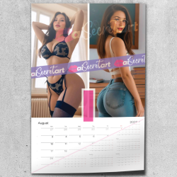 2026 Poster calendar - Luna Luxxo