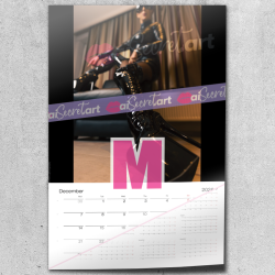 2026 Poster calendar - Dame Katia - Fetish