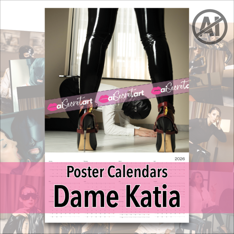 2026 Poster calendar - Dame Katia - Fetish
